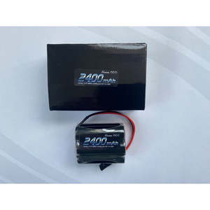 Rc Nimh Alkaline: Gens Ace 6V 2400mah NiMh Barn RX Pack w/JR Plug, 120mm Long Lead 150g
