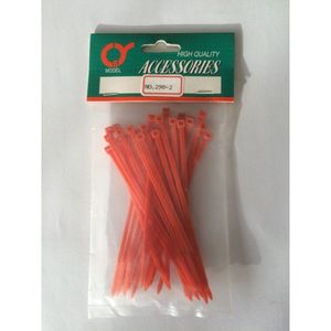 Rc Cable Ties: Cable Tie 10cm Orange 30pcs