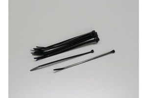 Rc Cable Ties: Kyosho Cable Ties Medium Black