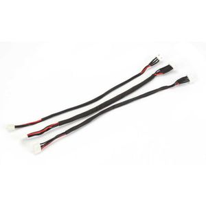Extension Leads: Lipo XH Balance Lead Extension 2S, 3S & 4S 9" Long By Dynamite RC