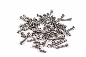 Rc Screws: Vision Racing Upper Titanium Screw Kit - TLR 22X