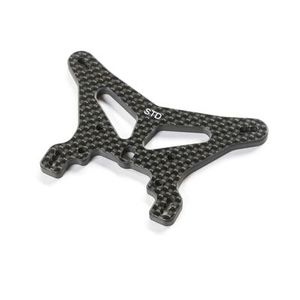Rc Shock Towers: Carbon Rear Shock Tower, STD: 22X-4 2.0 by TLR