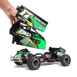 Cars 1: 22S Sprint Car, RTR, Green: 1/10 2WD (Requires Battery and Charger) by LOSI