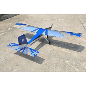 Planes: Arising Star Neo 74 Inch Wingspan ARF 20cc Blue/Silver NEW 2025 by Seagull