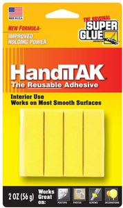 Glues Adhesives: Superglue HandiTak (56gr)Yellow DoublePk