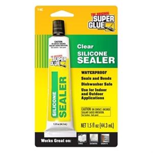 Glues Adhesives: Superglue Clear SiliconeSealant(28.3g)