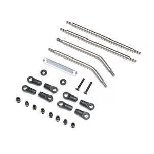 Radio Control: Axial Front Upper/Lower Links Set, Titanium: AXP8