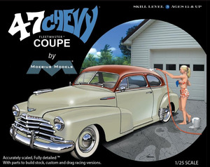 Plastic Models Cars: Moebius 1/25 1947 Chevy Coupe