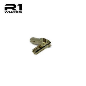 Rc Connectors Adapters: R1 Wurks - Gold 5mm X 18mm Bullet Plugs