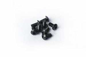 Rc Screws: 4x8mm Button Head Hex Hardened Steel Screw (w/container) (8) by Koswork
