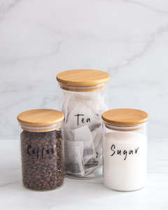 Kitchen: Coffee, Tea & Sugar Set