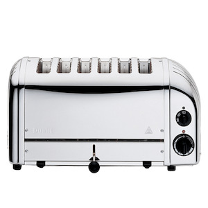 Dualit Classic Toaster 6 Slice Stainless Steel