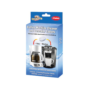 Parker & Bailey Coffee Machine Cleaner & Descaler Tablets 4-Pack