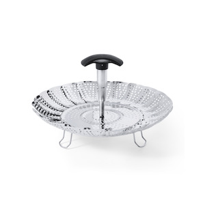 Steamers: OXO Good Grips Stainless Steel Steamer with Extendable Handle