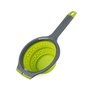 Colanders Strainers: Progressive ThinStore Collapsible Over-the-Sink Hand Strainer 1.4L