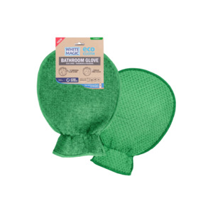 Cleaning: White Magic Eco Cloth Bathroom Glove Forest