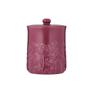 Mason Cash In The Meadow Storage Jar 1.85L Florals Purple