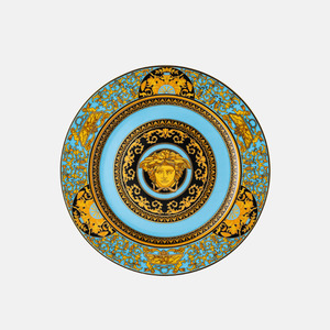 Tableware: Versace Medusa Celeste Service Plate 30cm