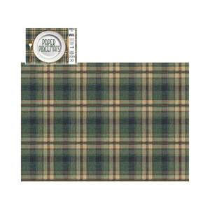 Tableware: Direct Paper Tartan Paper Placemats Pack of 30