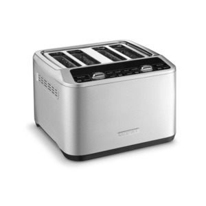 Appliances: Cuisinart 4 Slice Toaster Stainless Steel