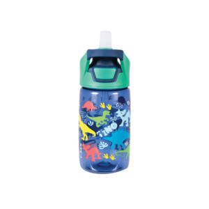 Avanti YumYum Auto Flip Spout Tritan Bottle 450ml Dinosaur Parade