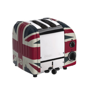 Dualit Classic Toaster 2 Slice Union Jack 80th Anniversary Limited Edition