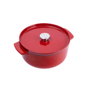 KitchenAid Round Casserole 26cm Empire Red