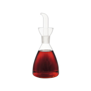 Oil Vinegar: Avanti Conical Glass Oil and Vinegar Cruet 500ml