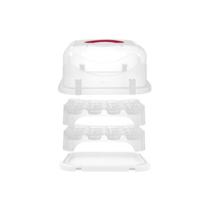 Avanti Universal Cupcake & Rectangular Cake Carrier 24 Cup