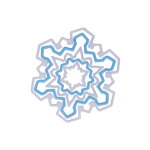 Cookie Cutters: Avanti Snowflake Cookie Cutters Set 5-Piece