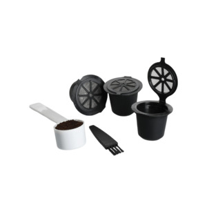 Coffee Tea Accessories: La Cafetiere Reusable Coffee Pods for Nespresso Machines