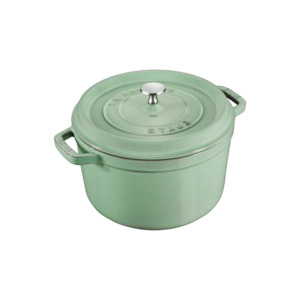 Staub: Staub Round Cocotte 28cm Sage
