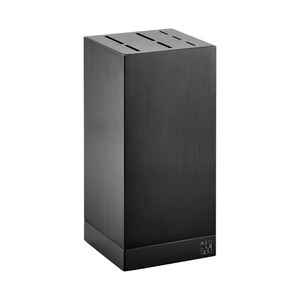 Zwilling: Zwilling Knife Block Black Aluminium