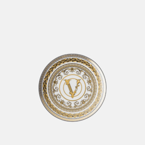 Versace: Versace Virtus Gala White Plate 17cm