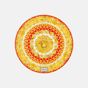 Versace Medusa Rhapsody Red Service Plate 33cm