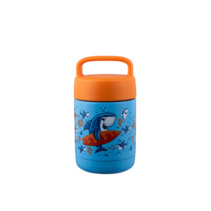 Avanti YumYum Insulated Food Jar 375ml Surfing Sharkie