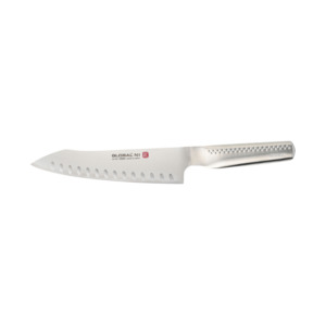 GLOBAL NI Oriental Cooks Knife 20cm Fluted (GN-002)