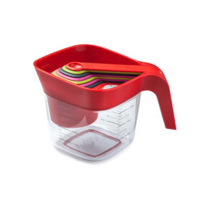 Zeal: Zeal Stack & Store Measuring Set 9-Piece Red