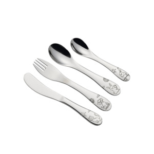 Cutlery Sets: Cilio Children's Litte Friends Cutlery Set 4-Piece