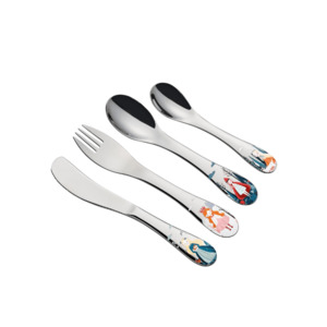 Cilio Children's Princess Cutlery Set 4-Piece