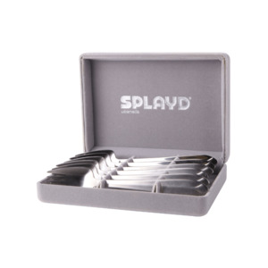 Cutlery Sets: Splayd Mini Satin Luxury Stainless Steel Set of 6