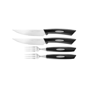Steak Knives: Scanpan Classic Texas Steak Knife & Fork Set 4-Piece