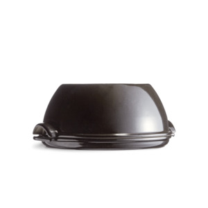 Emile Henry: Emile Henry Round Bread Maker Charcoal