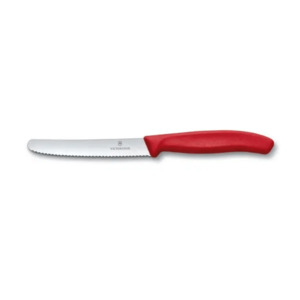 Victorinox: Victorinox Swiss Classic Tomato Knife Serrated 11cm Red