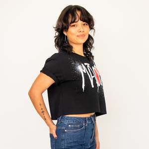 We Are Māori Crop Tee