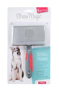 Shear Magic Slicker Brush for Large Dogs (Masterpet/Yours Droolly)