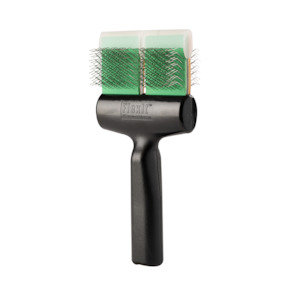 Brushes: FlexIt Green/Gold Soft Flex Finishing-Undercoating Combo Brush - Double Width
