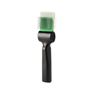 FlexIt Green/Gold Soft Flex Finishing-Undercoating Combo Brush - Single Width