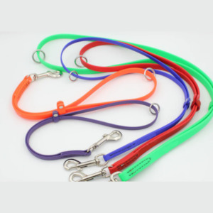 The Original BioThane Grooming Loop (With Ring) - 3/8" x 18" - Choose from 3 Fab&hellip;