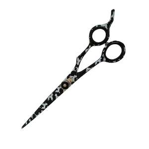 Dog Grooming Scissors: Royal Edge 7.5" Camo Design Straight Scissor